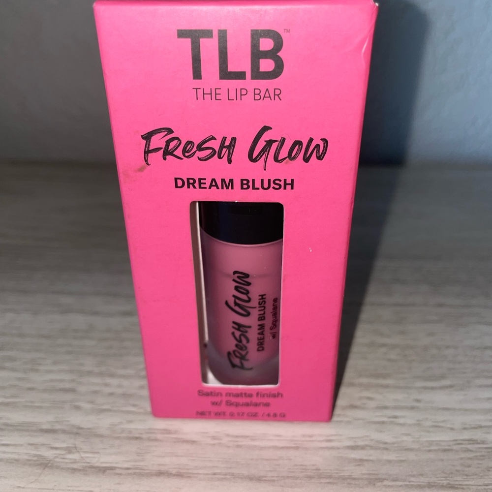 The Lip Bar Blush with squalene